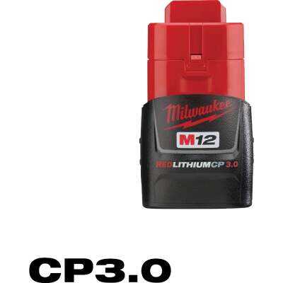 Milwaukee M12 REDLITHIUM Lithium-Ion 3.0 Ah Compact Battery Pack