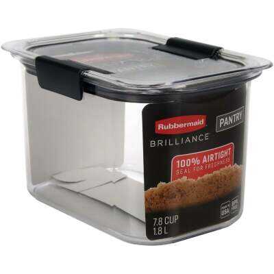 Rubbermaid Brilliance 16 Cup Flour Pantry Airtight Food Storage Container -  Dazey's Supply