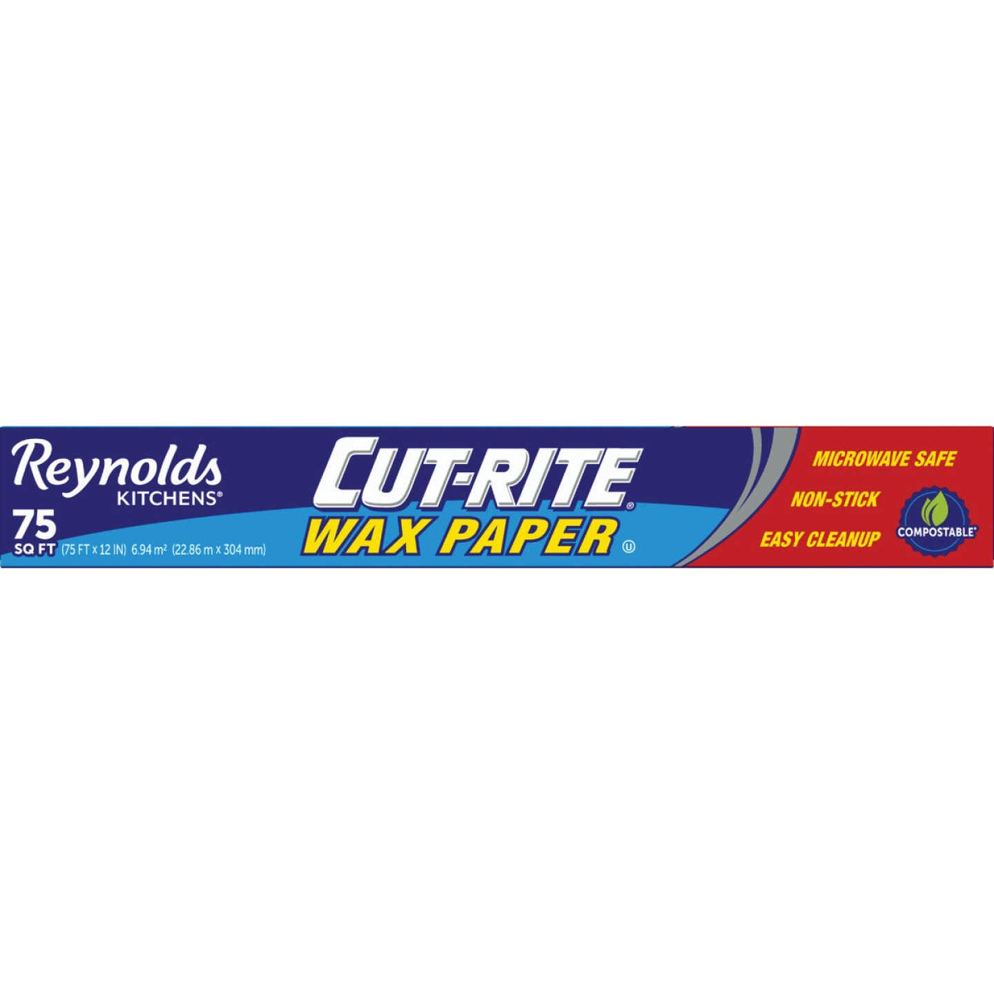  Reynolds Kitchens Cut-Rite Wax Paper, 75 Square Foot Roll :  Home & Kitchen