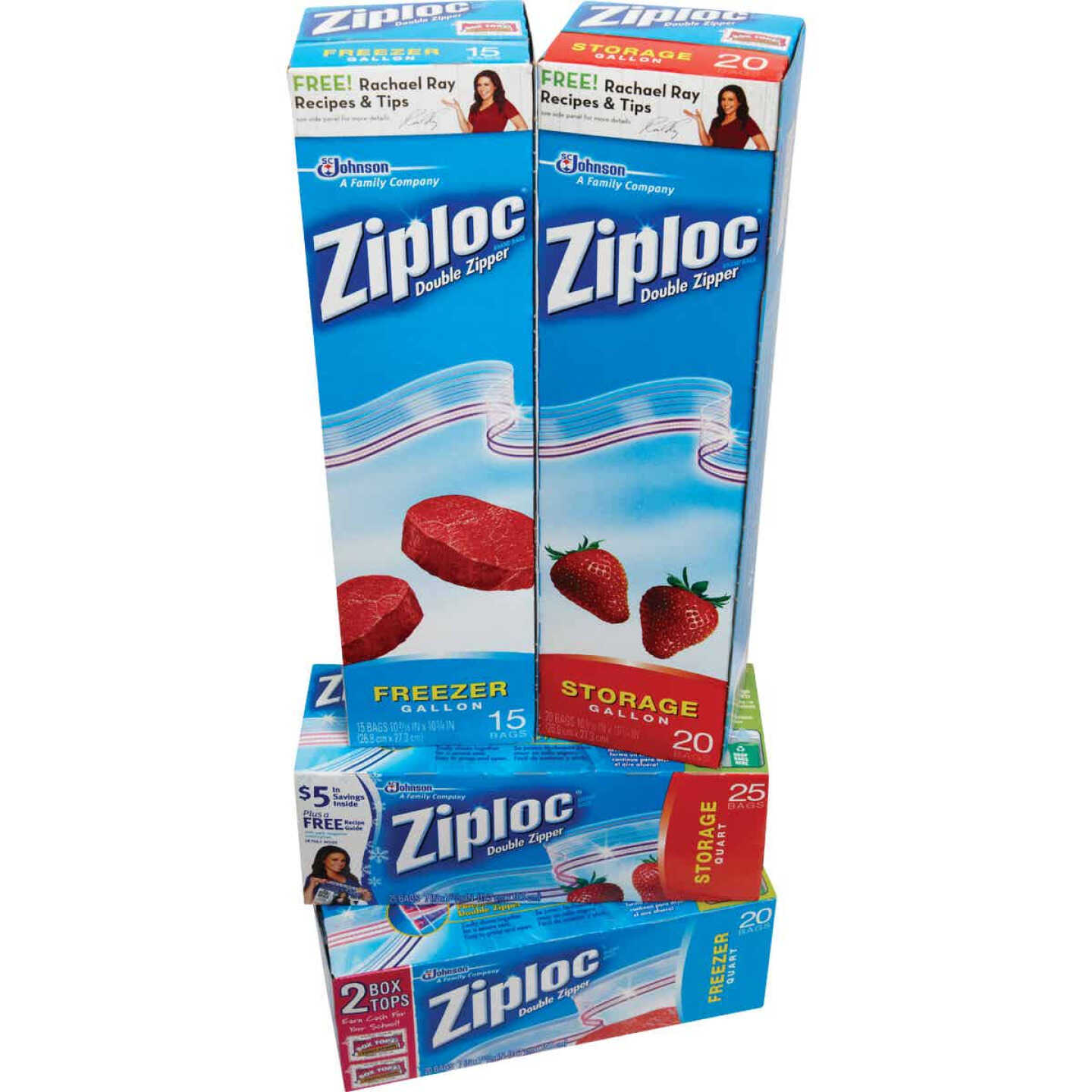 Ziploc 1 Qt. Double Zipper Food Storage Bag (24-Count) - Dazey's