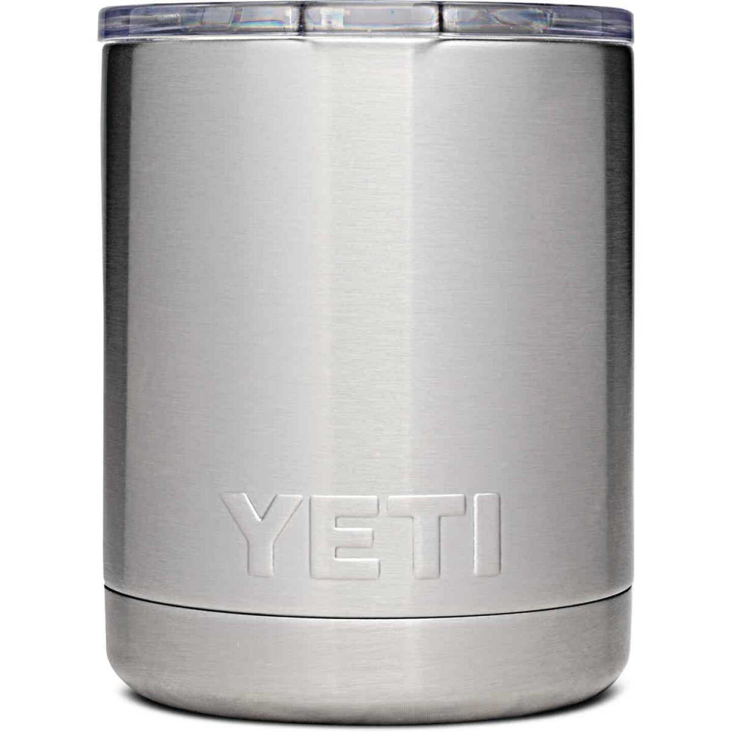 Yeti Rambler Lowball 10 Oz. Silver Stainless Steel Insulated Tumbler -  Dazey's Supply